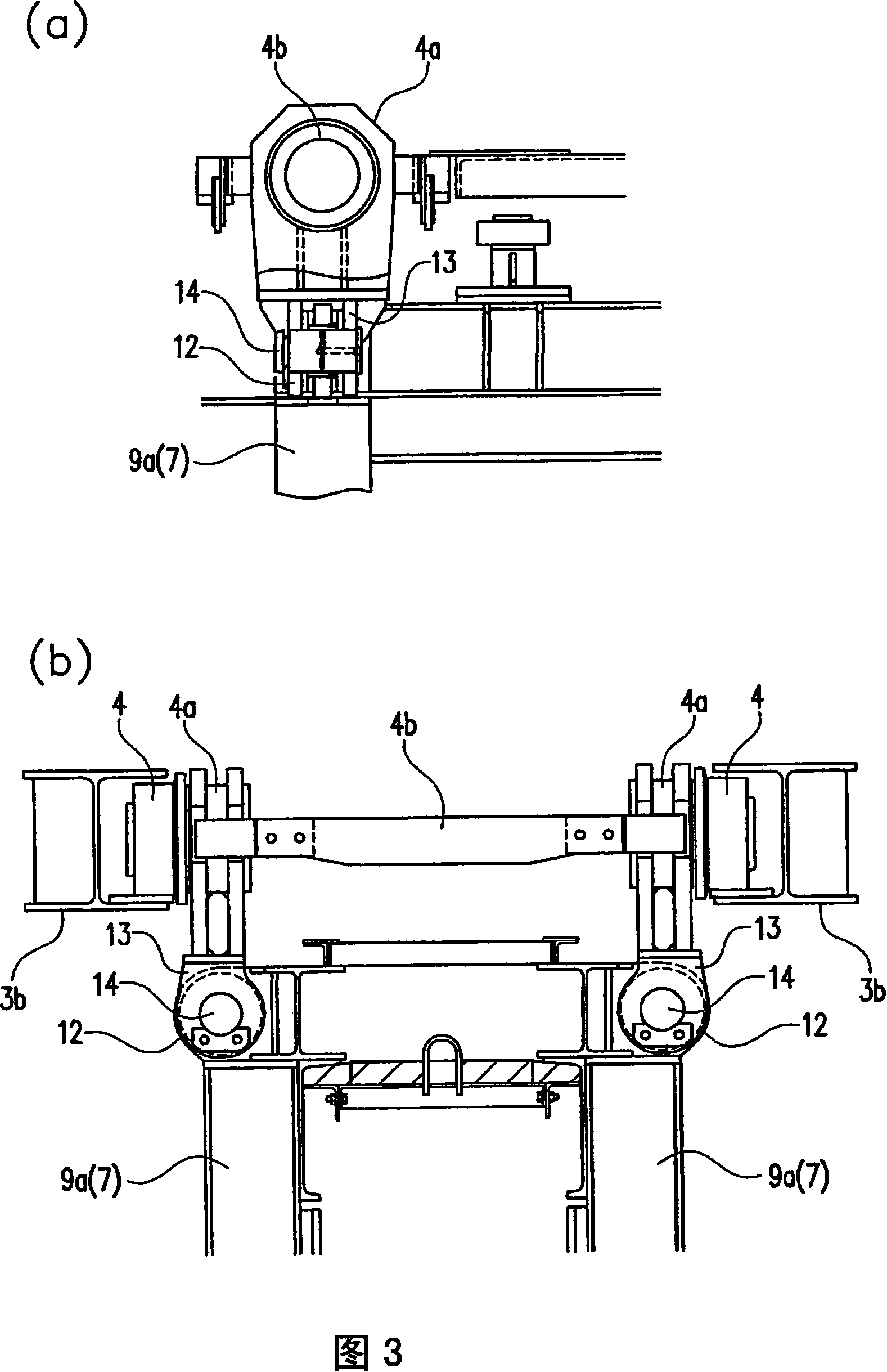 Cage for coke guide car