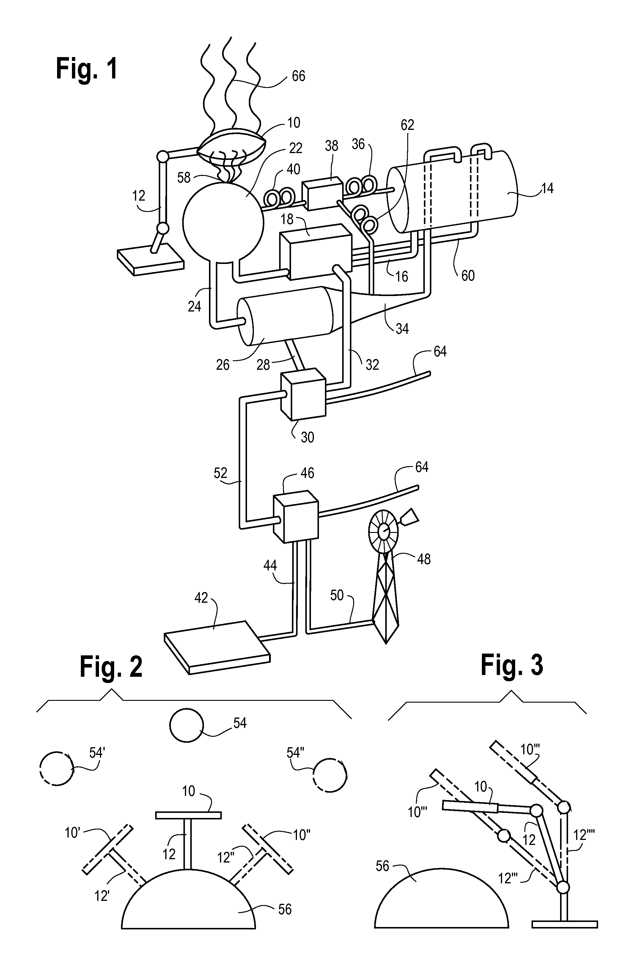 Solar energy power plant and method of producing electricity