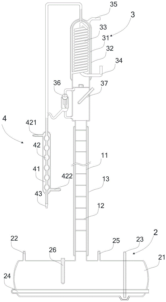 A method for manufacturing a primary filter mechanism and a quartz glass purification device