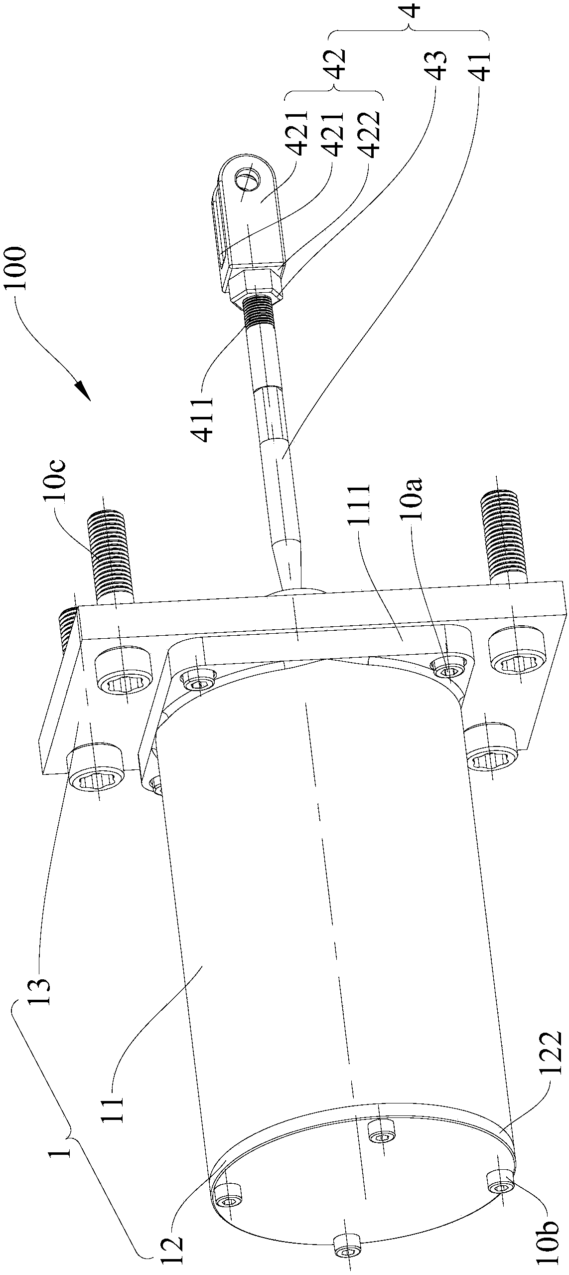 Pedal-feeling simulator for vehicle and vehicle with pedal-feeling simulator