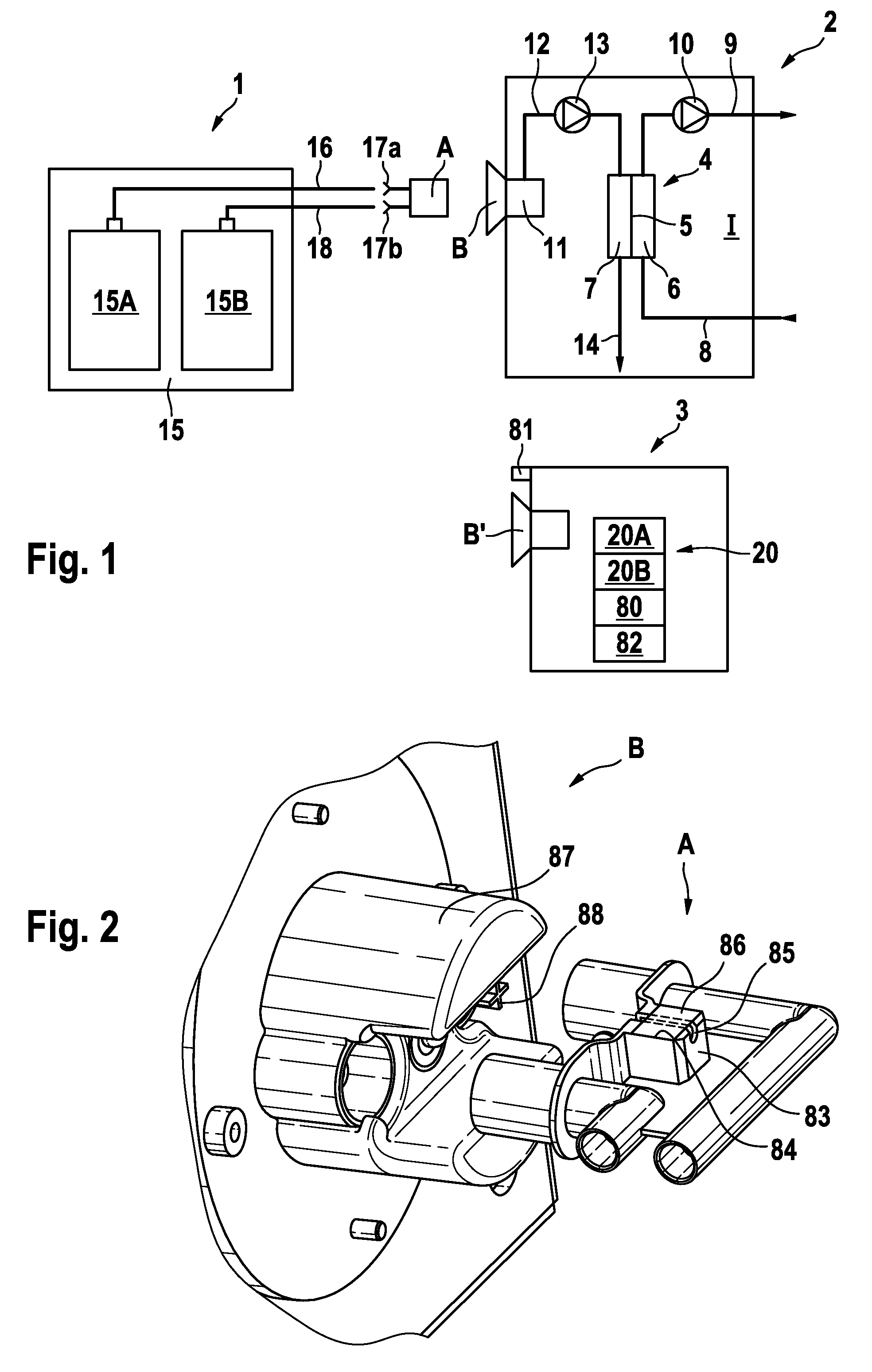 Medical treatment apparatus, device for supplying medical fluids, and apparatus for filling a device for supplying medical fluids