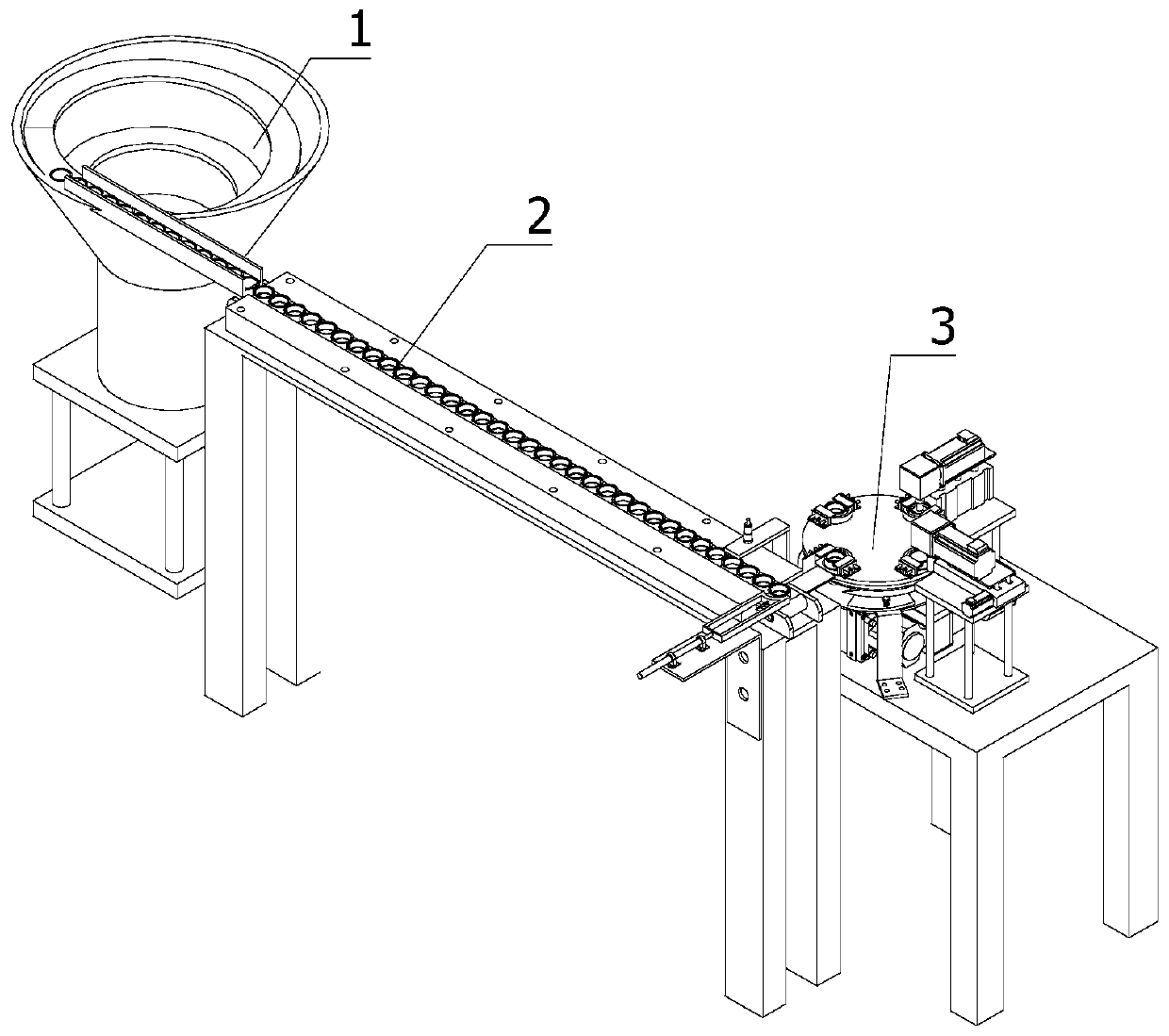 Automatic machining equipment for bearing outer ring