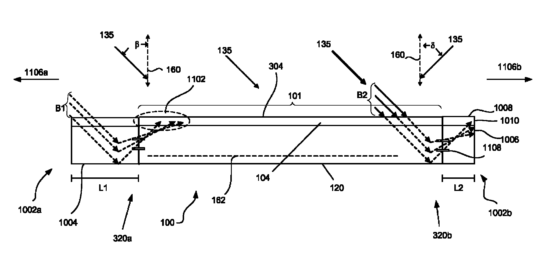 Solar collector with end modifications