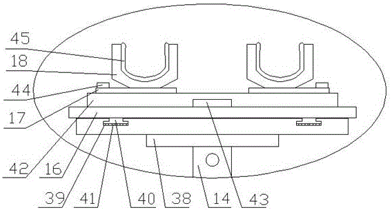 Special supporting arm device for neurosurgical operation