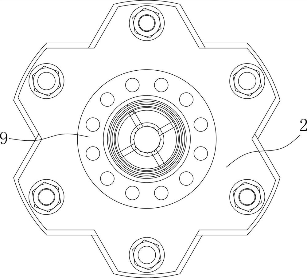 Oil pipe centralizing device for operation under pressure