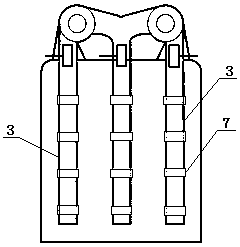 Molten salt storage tank heat exchange system