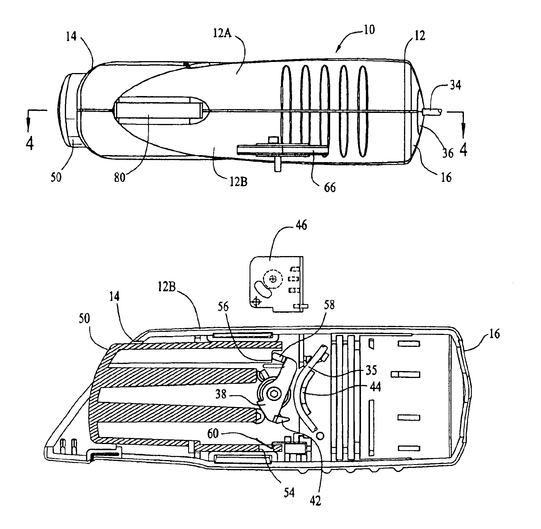 Patient controlled drug administration device