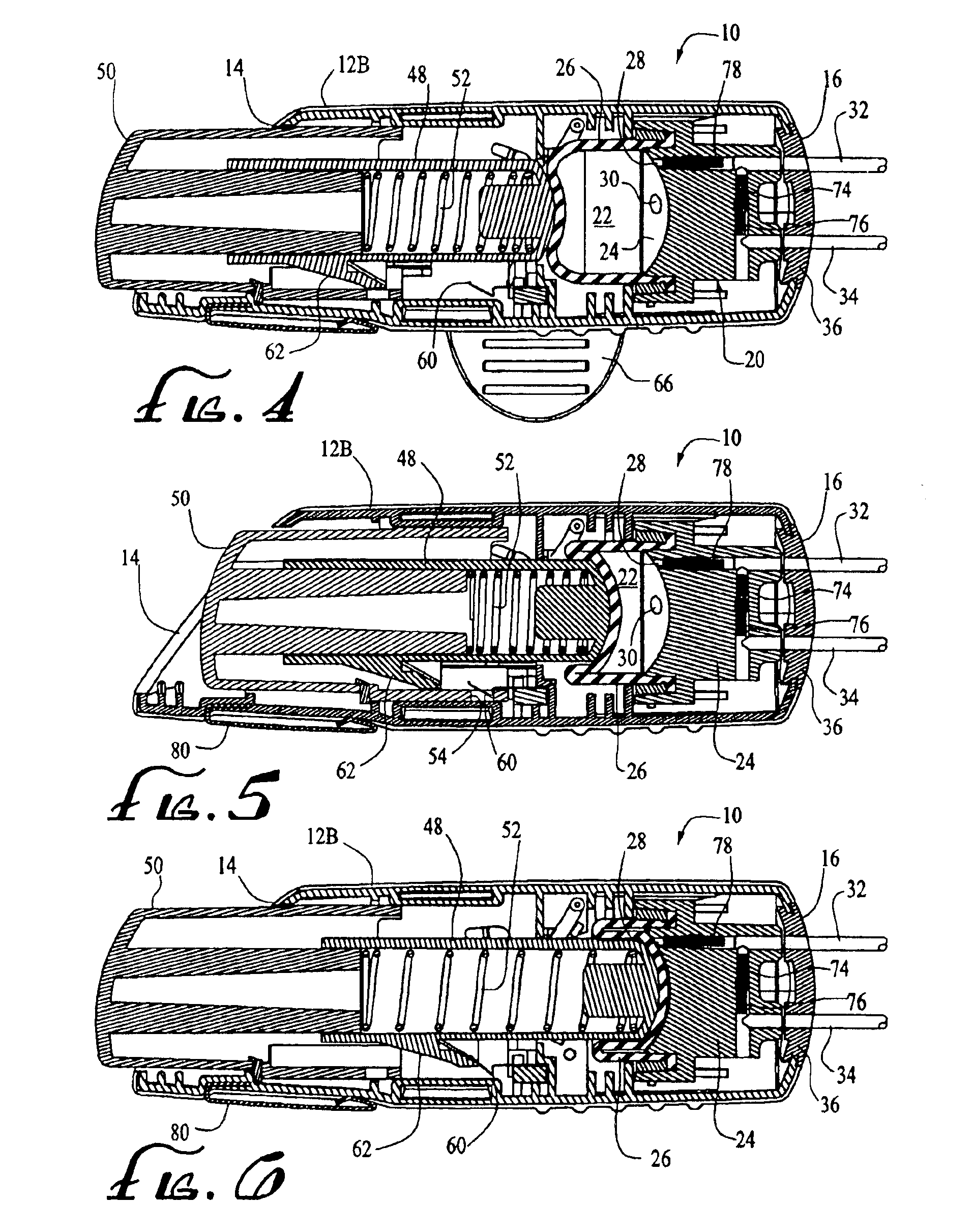 Patient controlled drug administration device