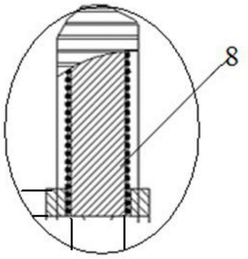 Modal rapid test device and test method for vibration isolation system