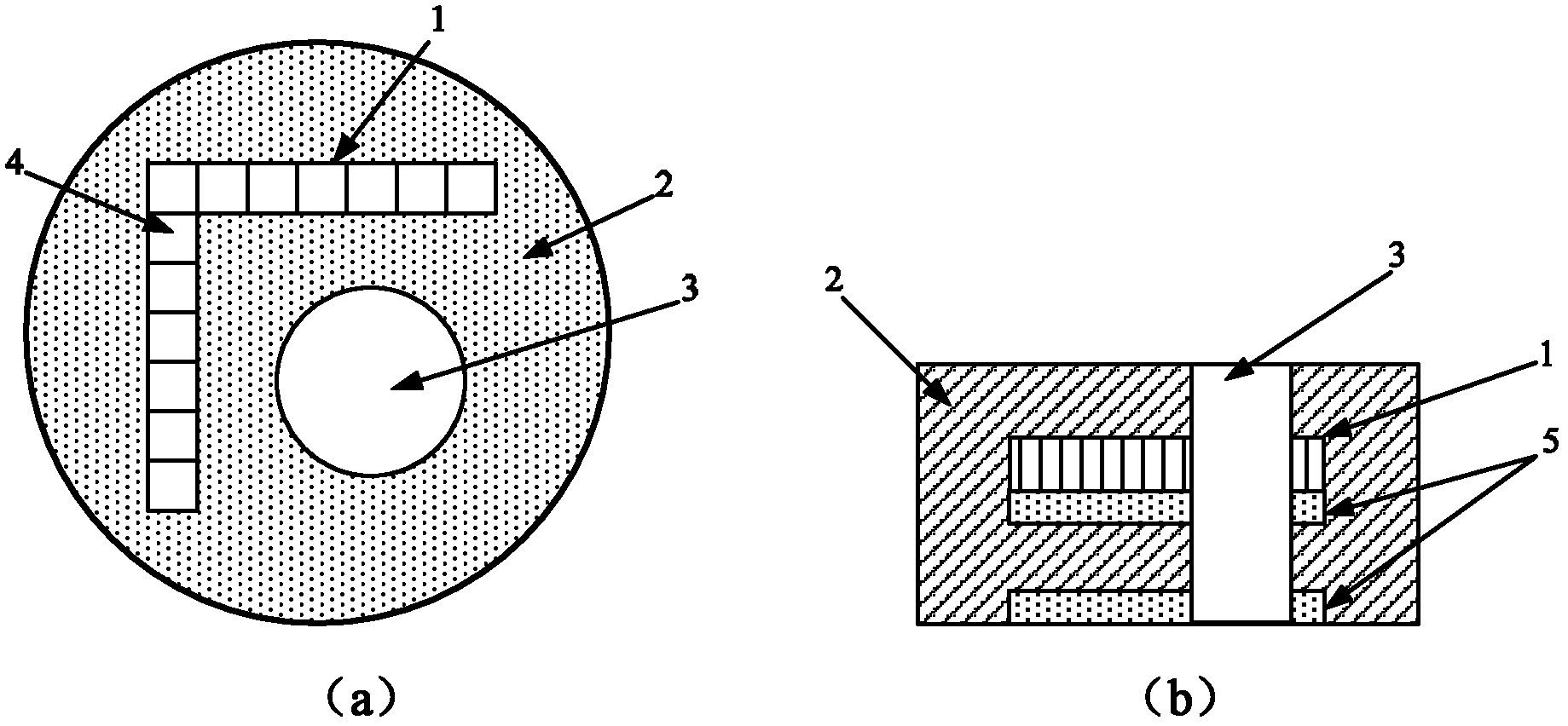 L-shaped ultrasonic array sensor and method thereof for partial discharge location of transformer