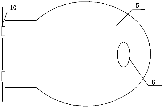 Water-saving cover structure of toilet flushed by high-pressure water in closed manner