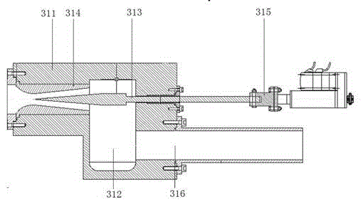 Power system of flight test with power of low-speed wind tunnel model