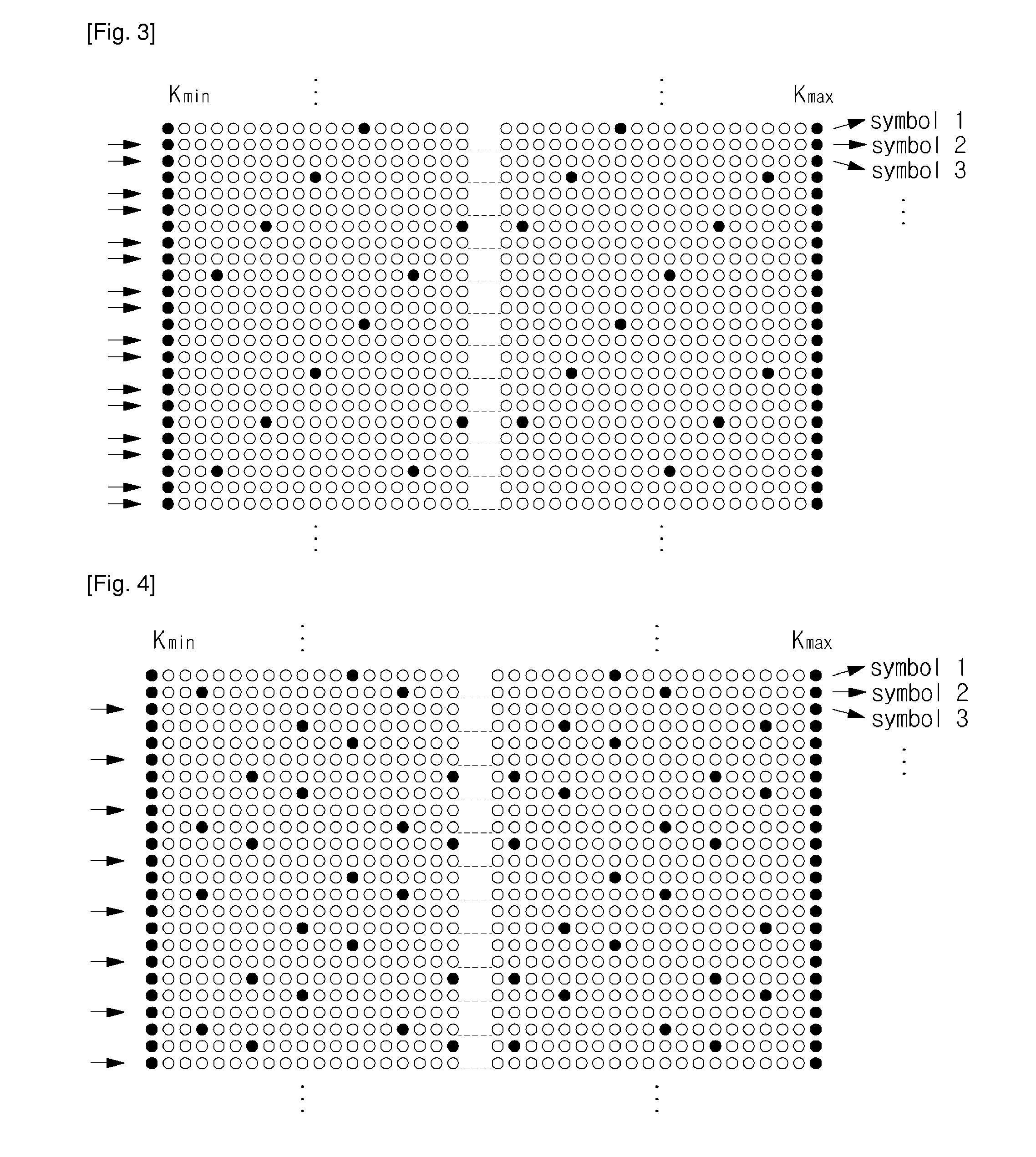 OFDM transmission/reception device for transmitting and receiving OFDM symbols having a variable data transmission rate and method thereof