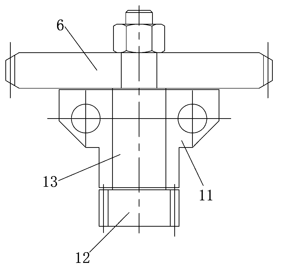 Pilot-operated type solenoid valve for gas well wellhead and valve plug lifting mechanism