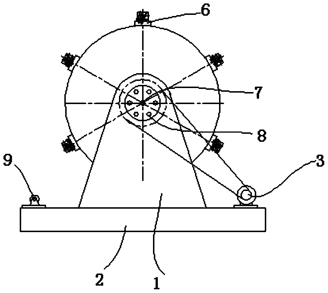 Wire stranding device of welding wire stranding machine and welding wire stranding machine