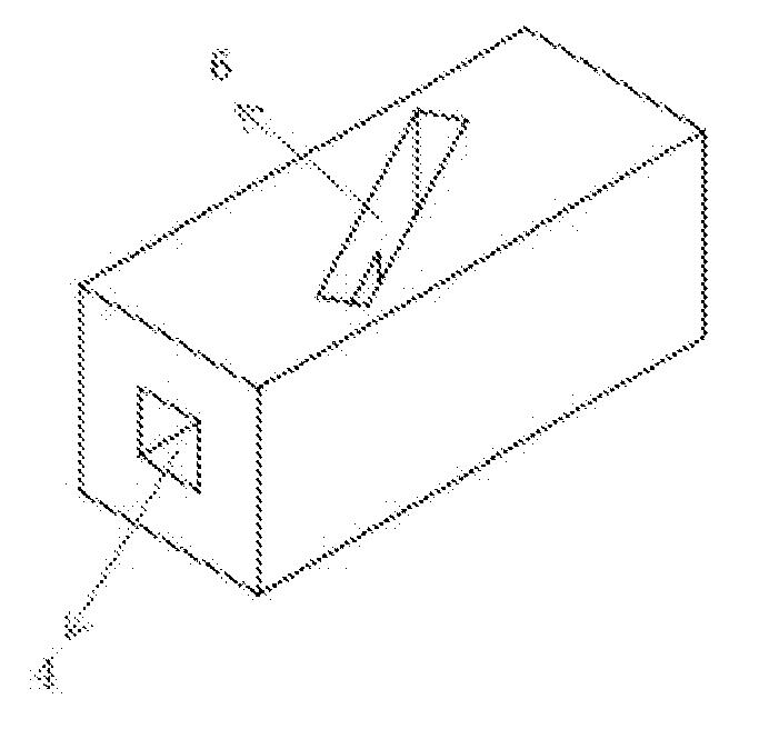 Potassium fluoroboratoberyllate crystal oblique-incidence laser second harmonic generator