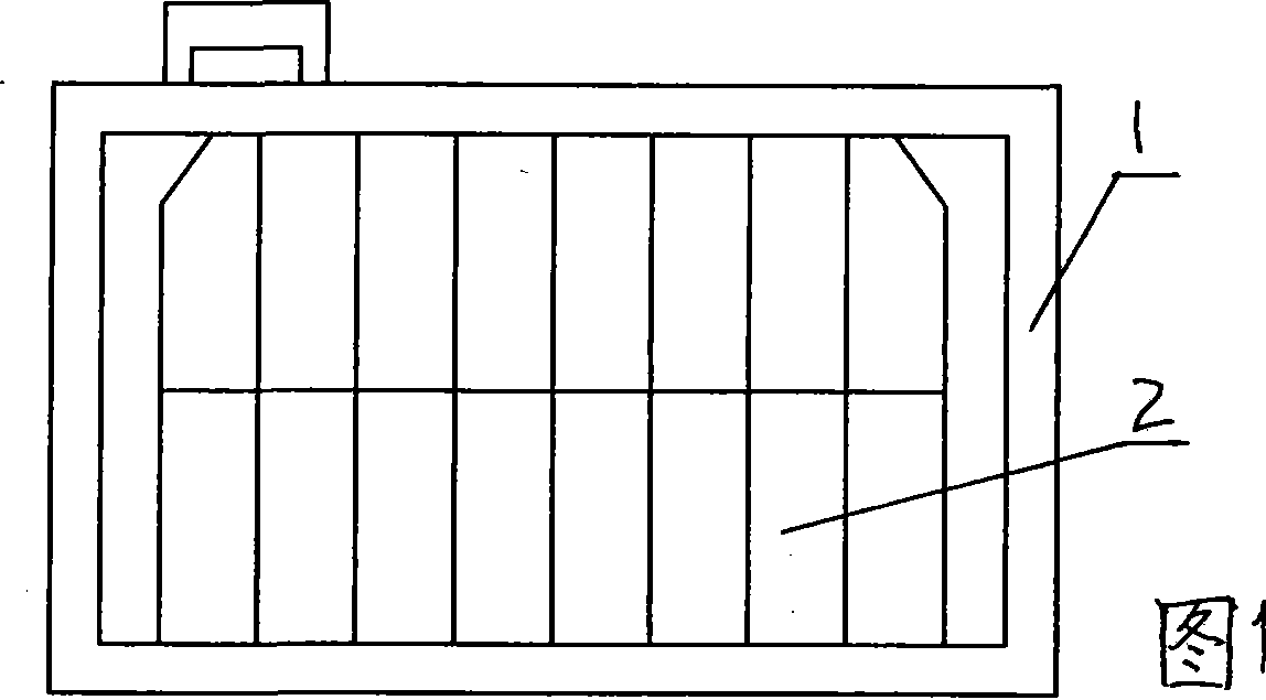 Anti-theft alarming device for power transmission line column material