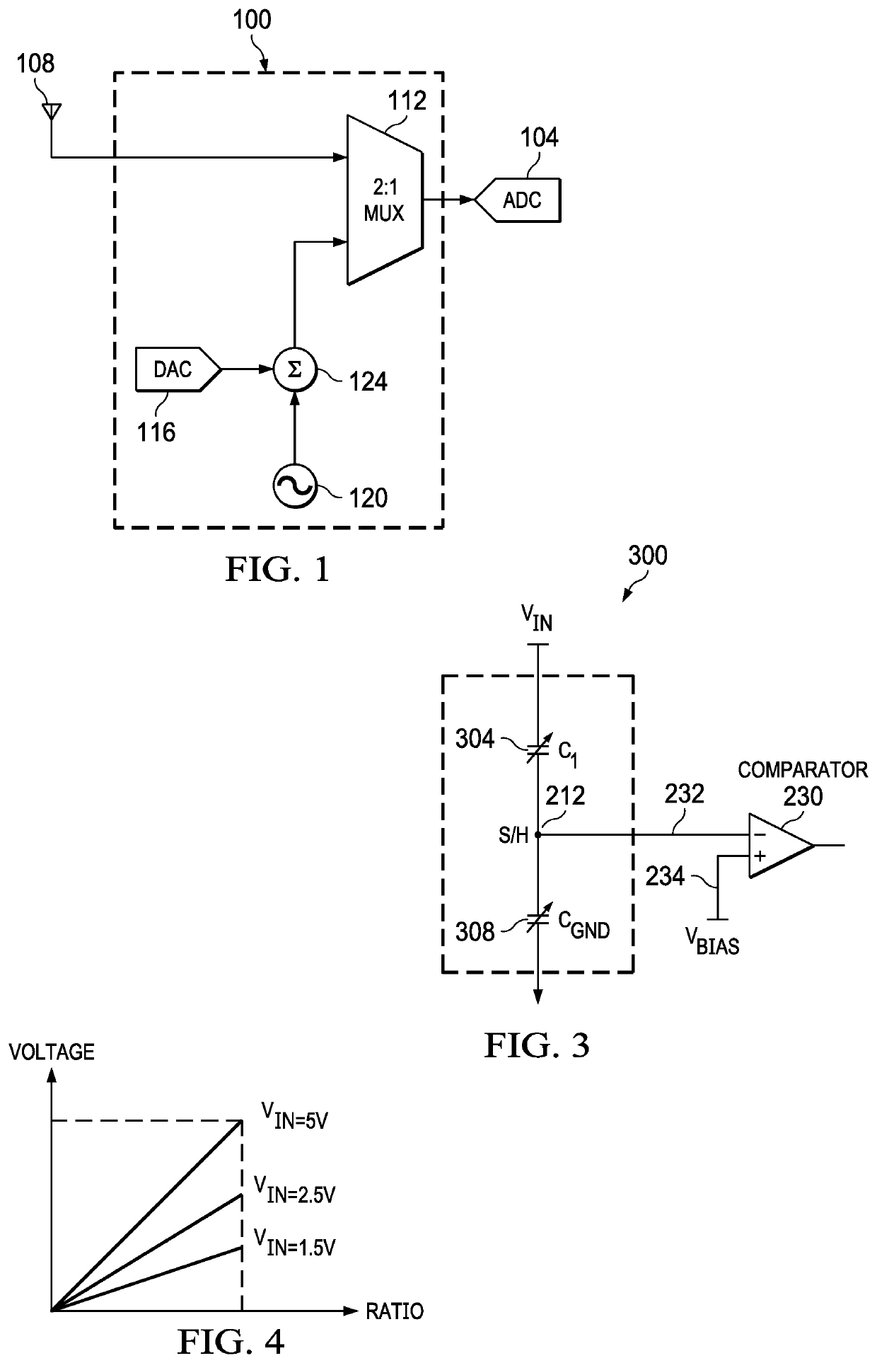 Systems and methods for testing analog to digital (A/D) converter with built-in diagnostic circuit with user supplied variable input voltage