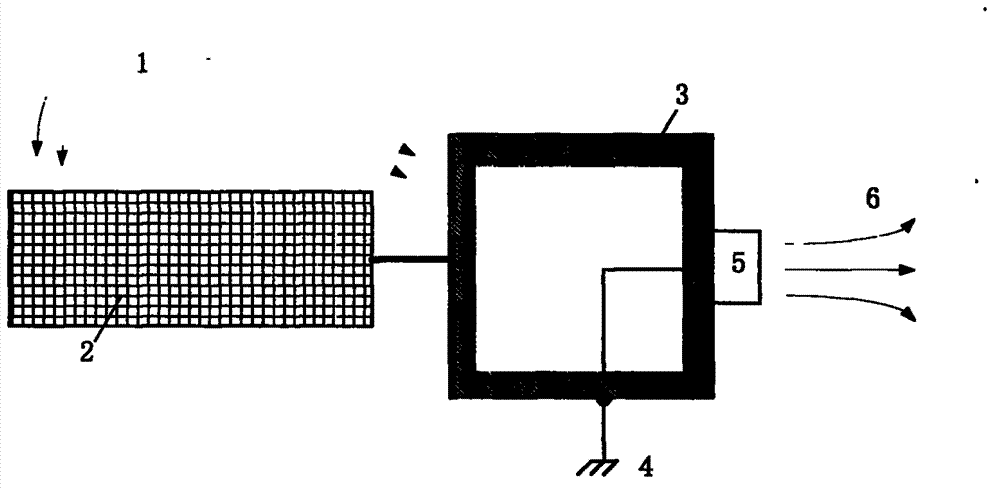 Spacecraft potential active control device based on helicon wave plasma and application thereof