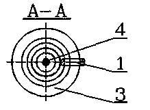 Vertical-type continuous graphitization furnace