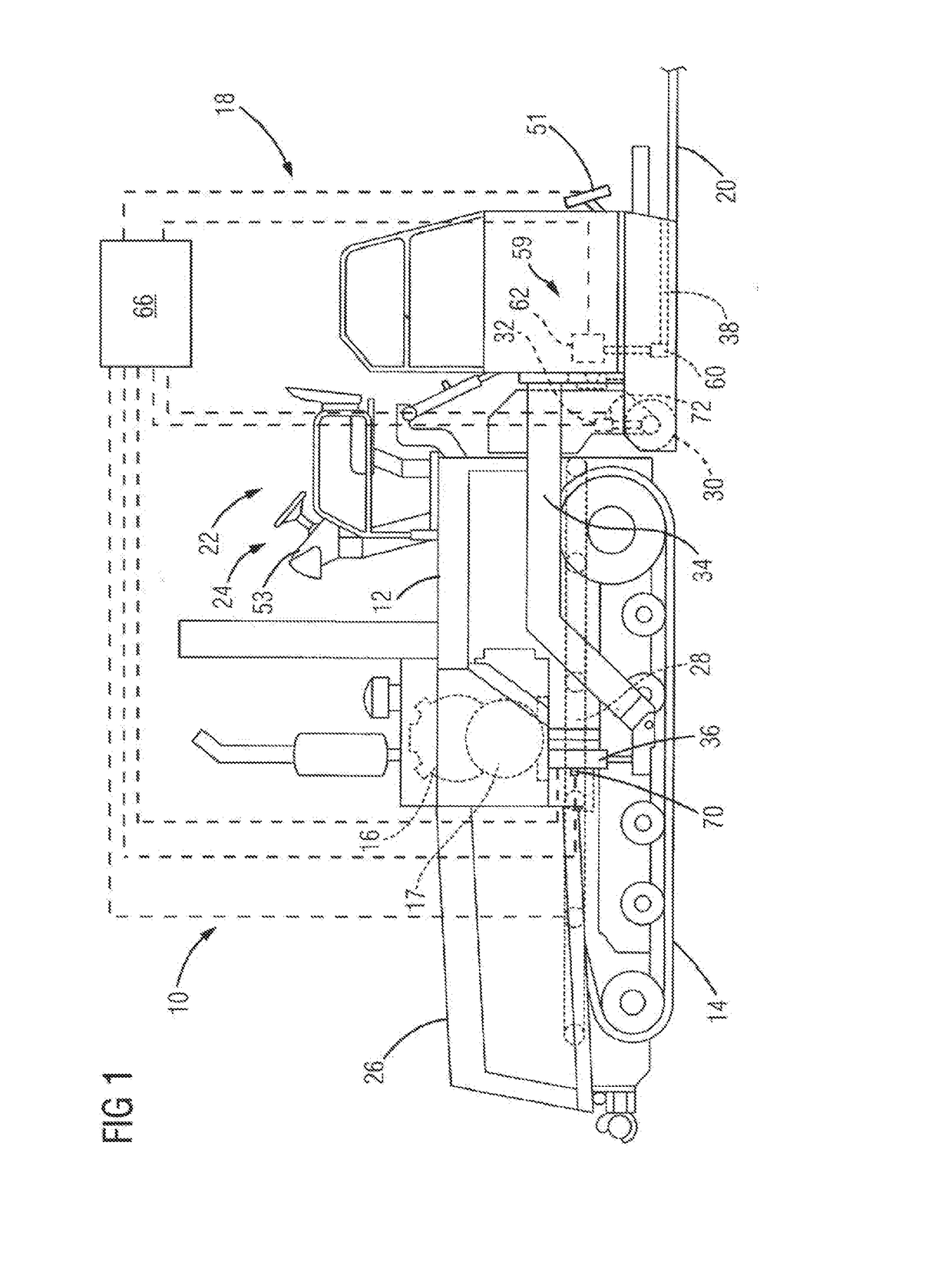 Paving machine for applying varying crown profiles