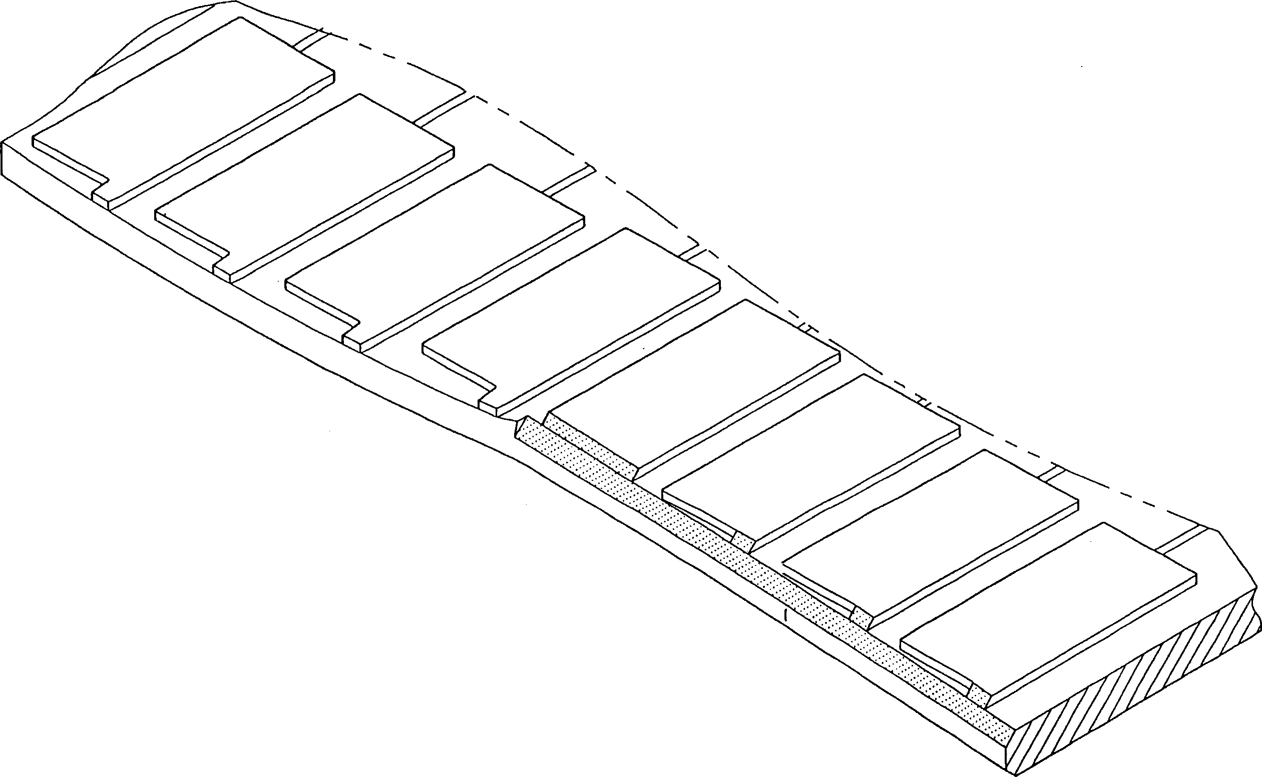 Mechanism for producing end edge guide angle of golden finger on circuit board