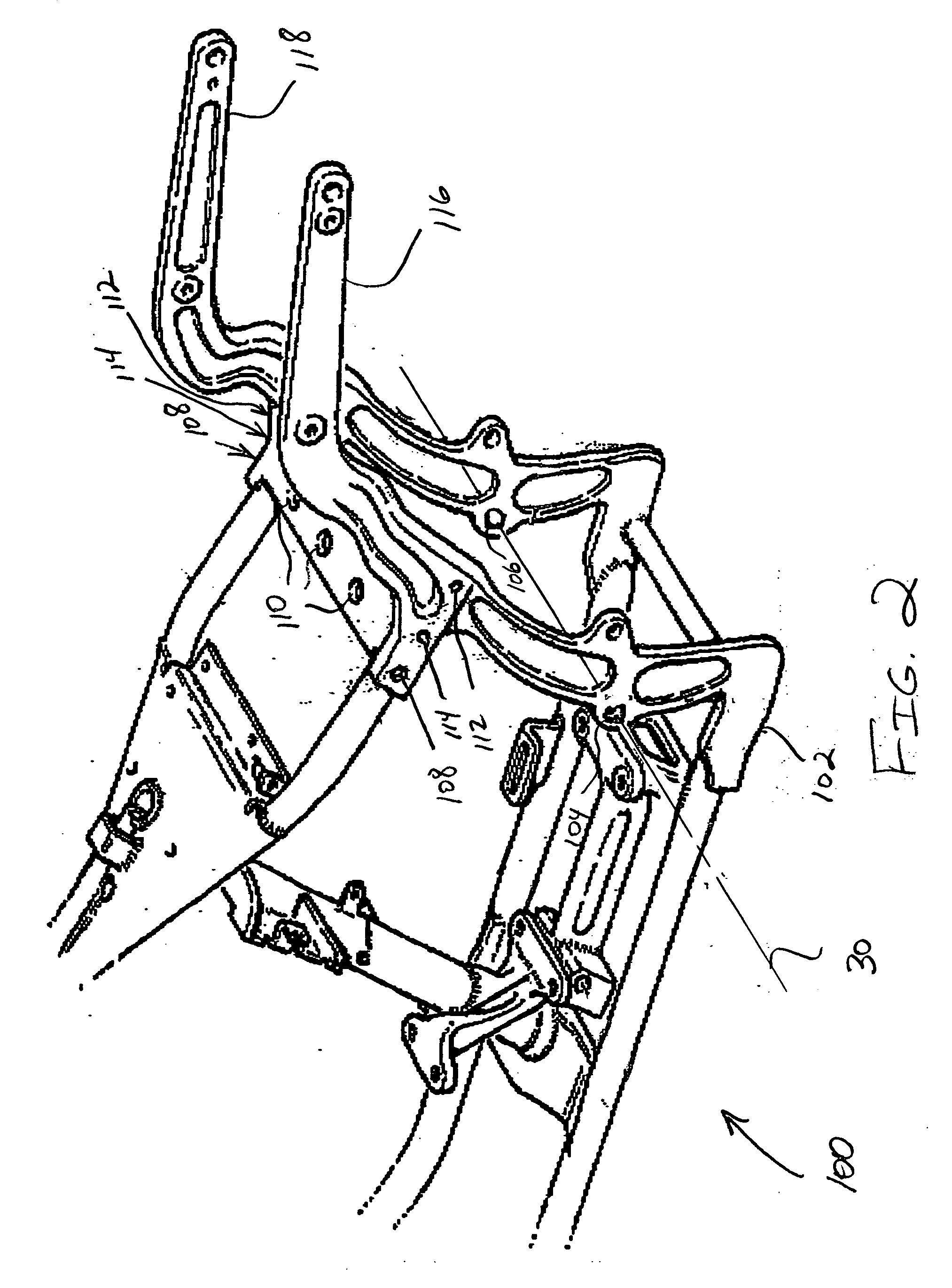 Methods and apparatus for conversion of motorcycle rear suspension