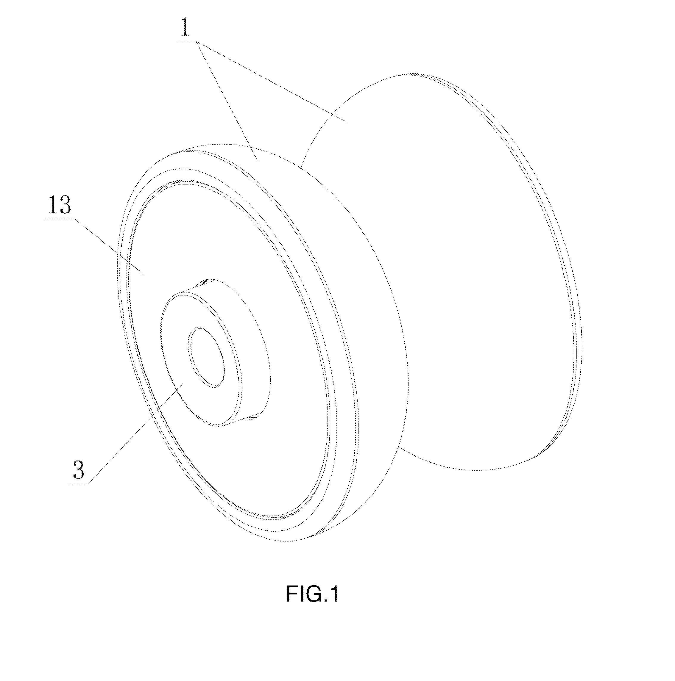 A yoyo capable to be electrically accelerated when held by hands