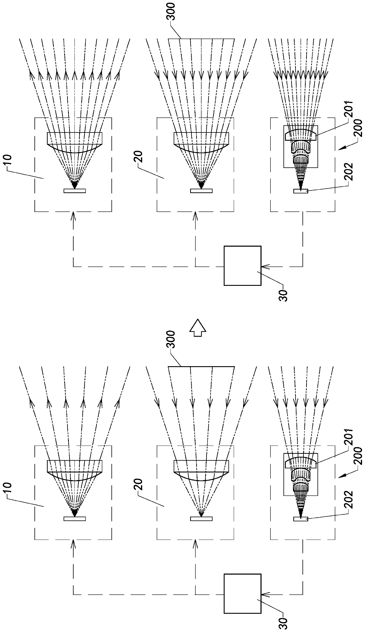 Laser radar, laser radar system for reducing ambient light interference and detection method thereof