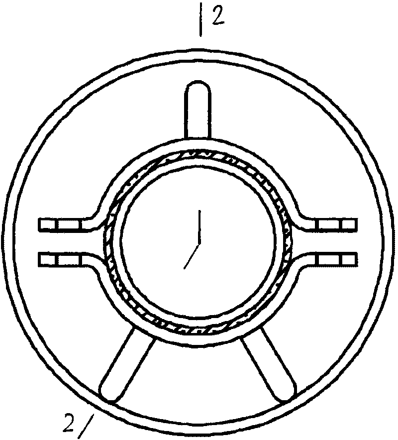 Steel sheathed steel steam heat preserving pipeline and lateral displacement sliding support mechanism thereof