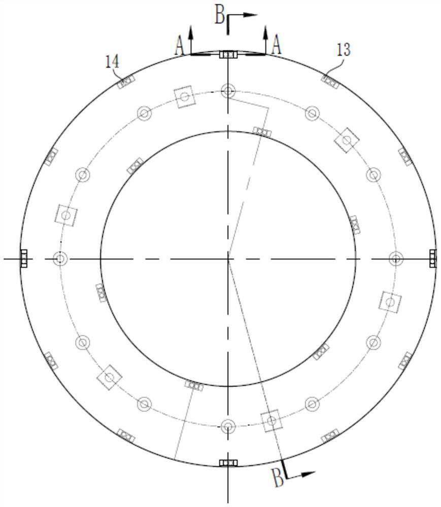 Split wheel-mounted brake discs for rail vehicles