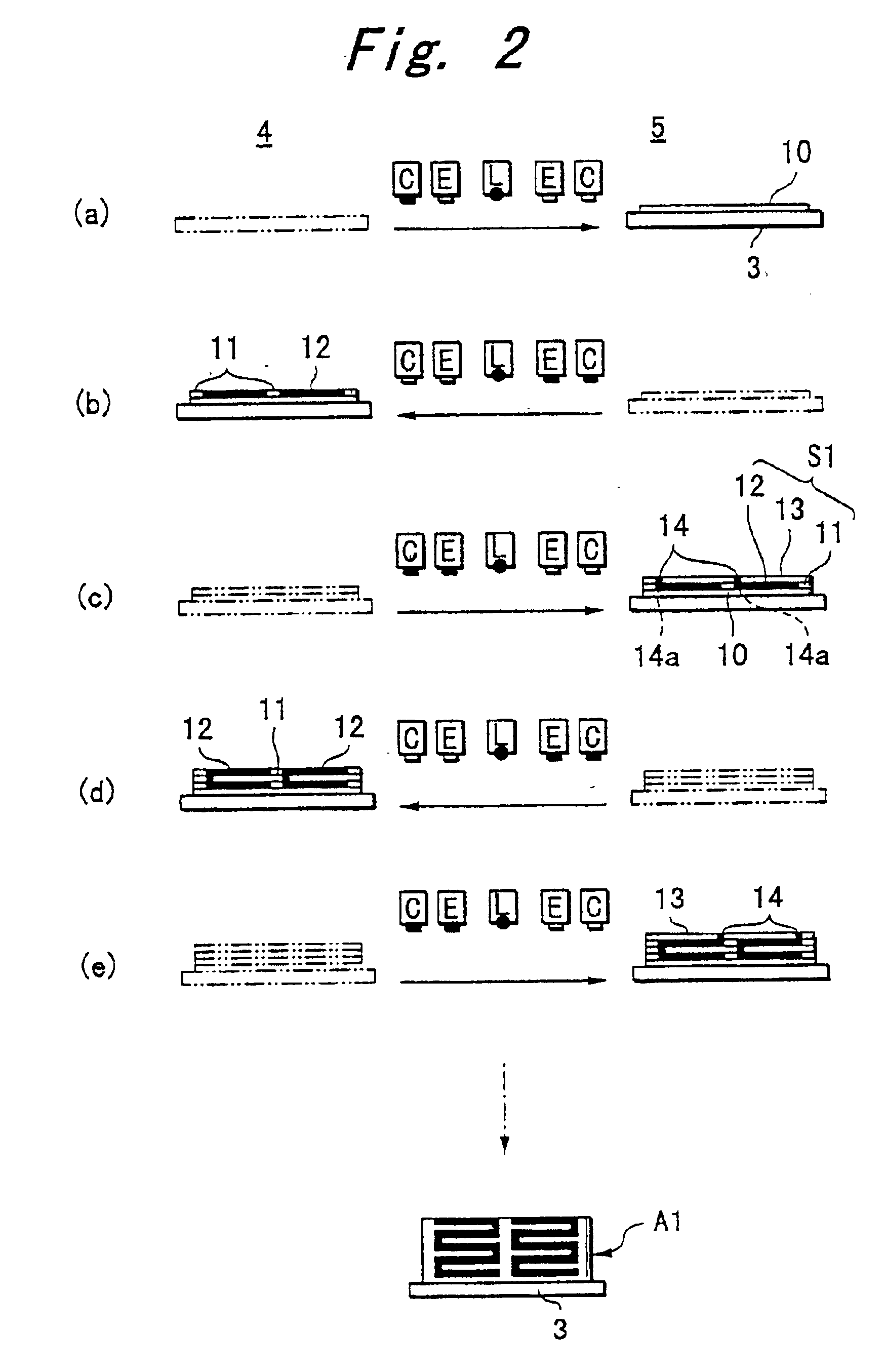 Apparatus for manufacturing laminated member