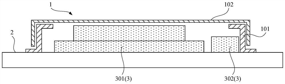 Shielding cover, circuit board assembly and electronic equipment