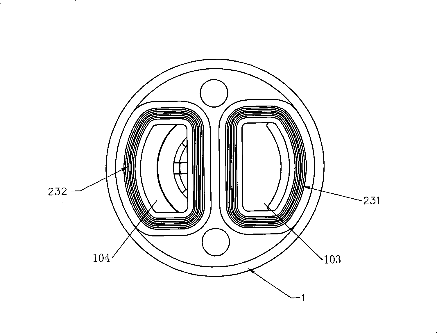 Single handle constant temperature constant pressure valve core