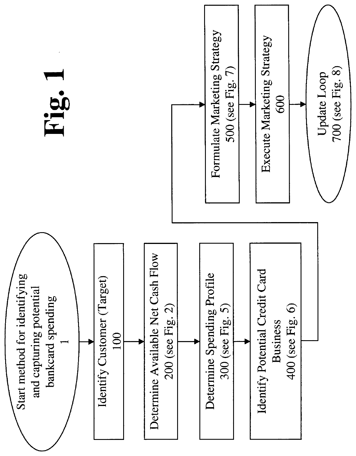 Systems and methods for identifying and capturing potential bankcard spending