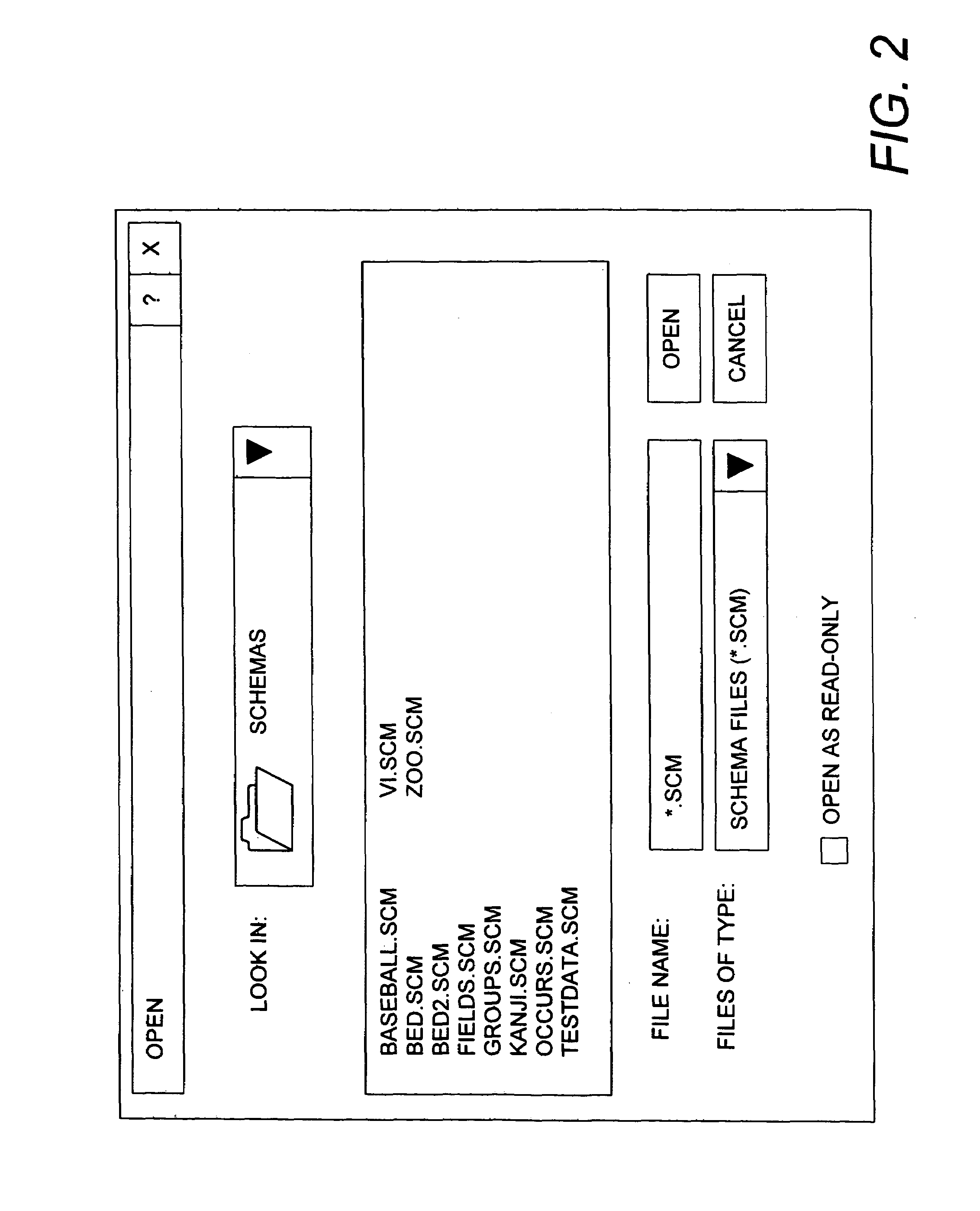 Data processing method and apparatus employing OLE DB and having dual schema and auto update features