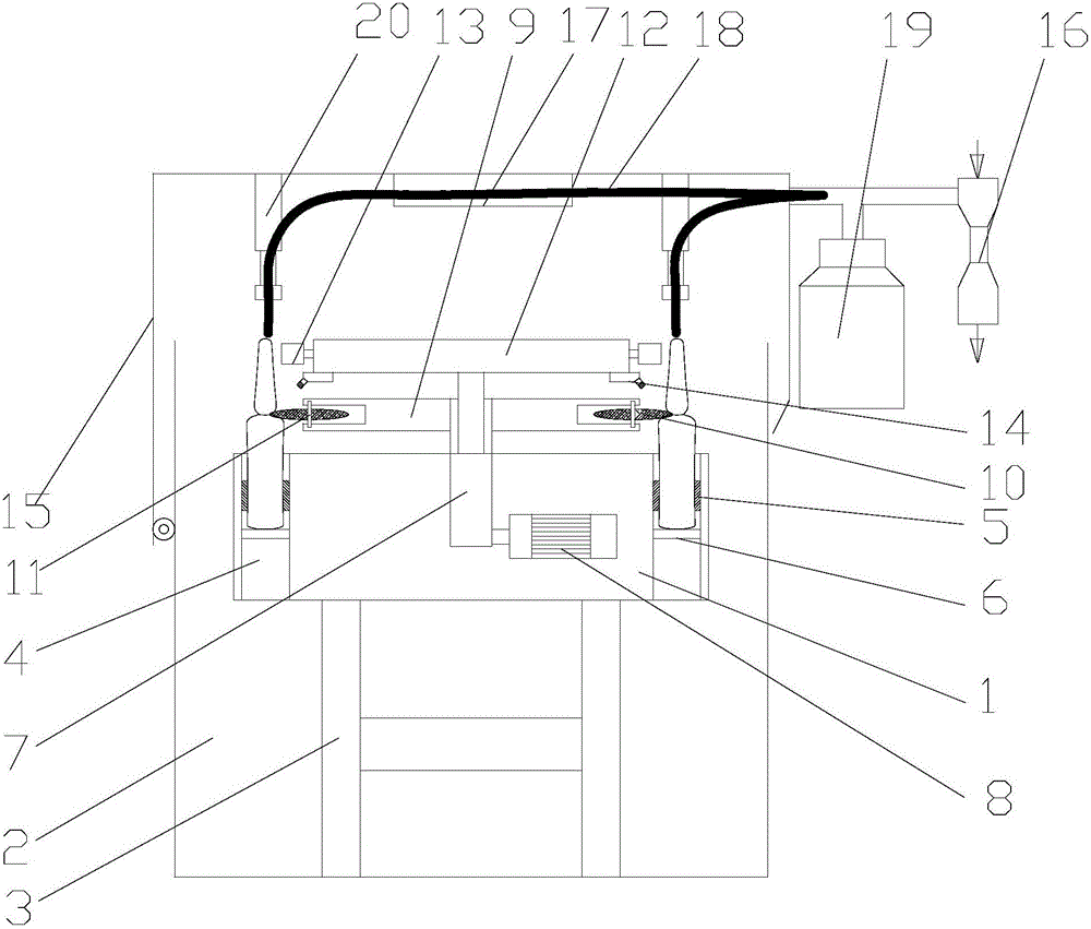 Full-automatic ampoule bottle opening and liquid taking device