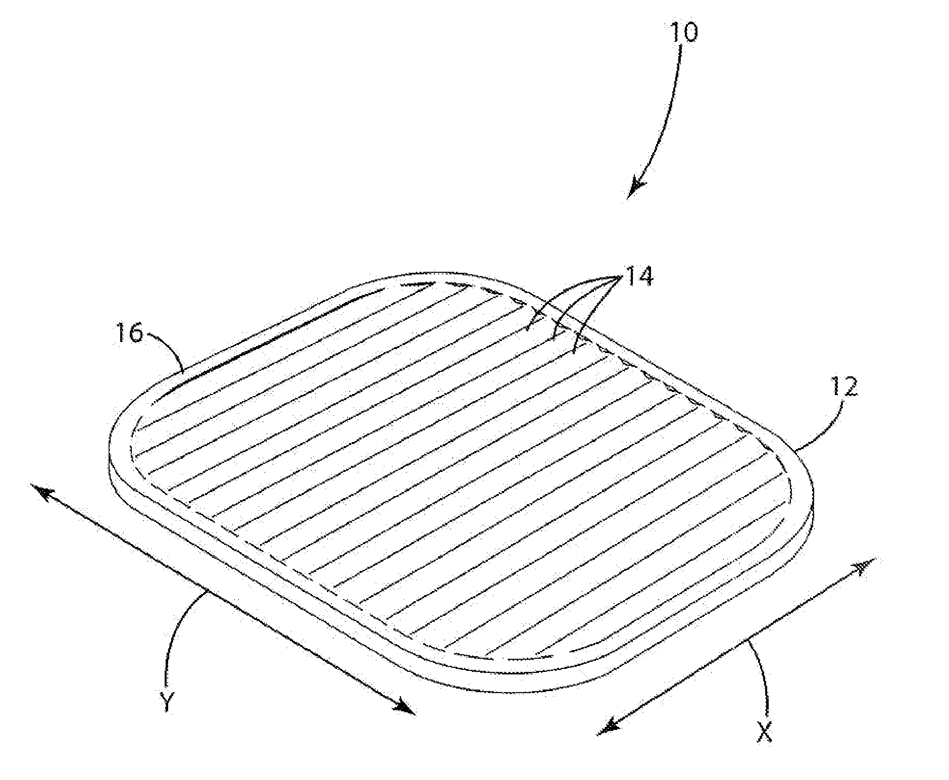 Load bearing surface