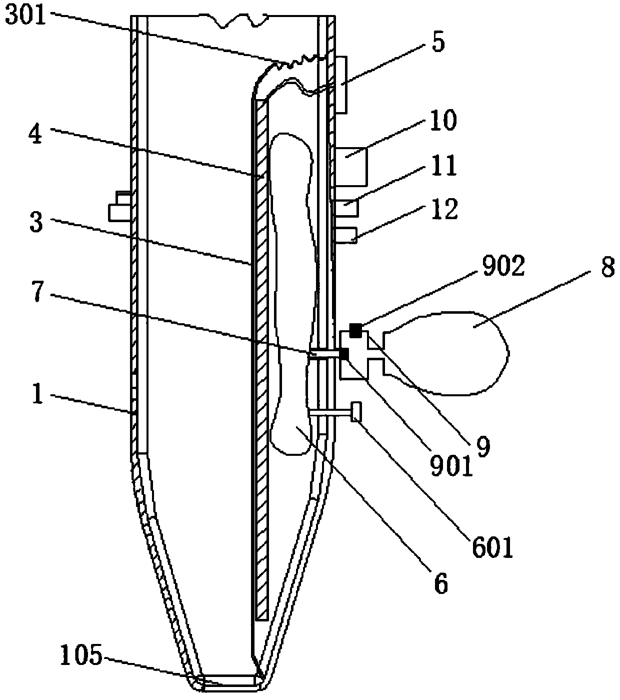 Infusion nursing device used for general internal medicine department