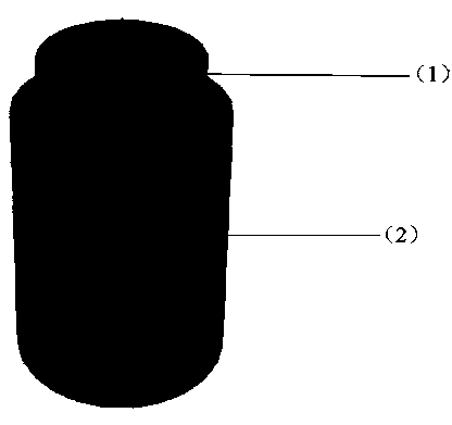 Carbon-coated MnOx nano energy storage material with one-dimensional core-shell structure and preparation method thereof