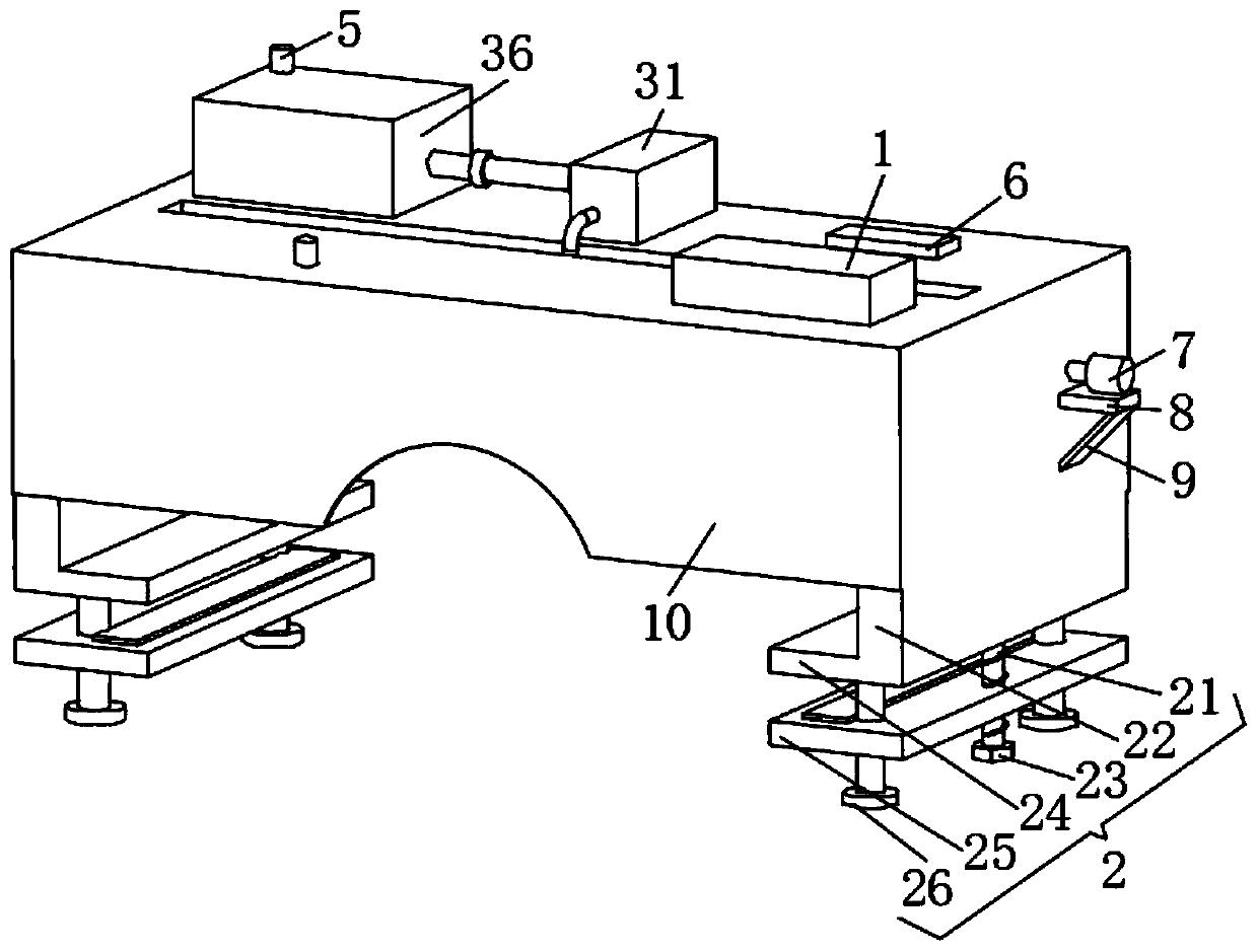 Quantitative spraying device used for anesthesia of throat in anesthesia department