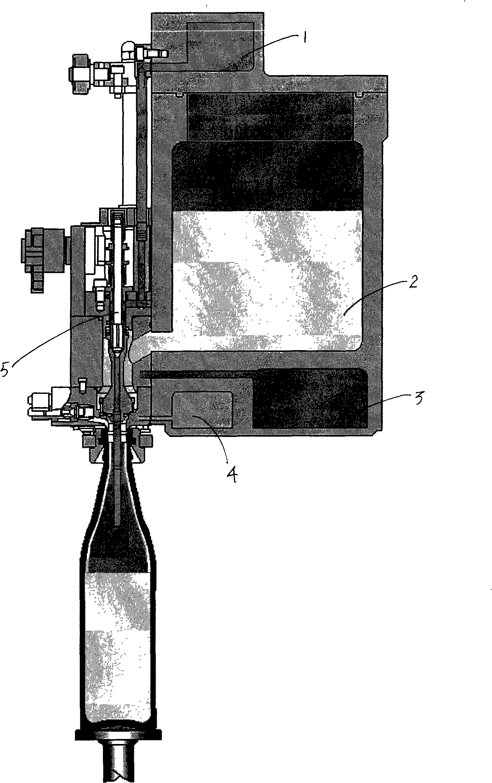 Wine vat apparatus of beer filling capping machine