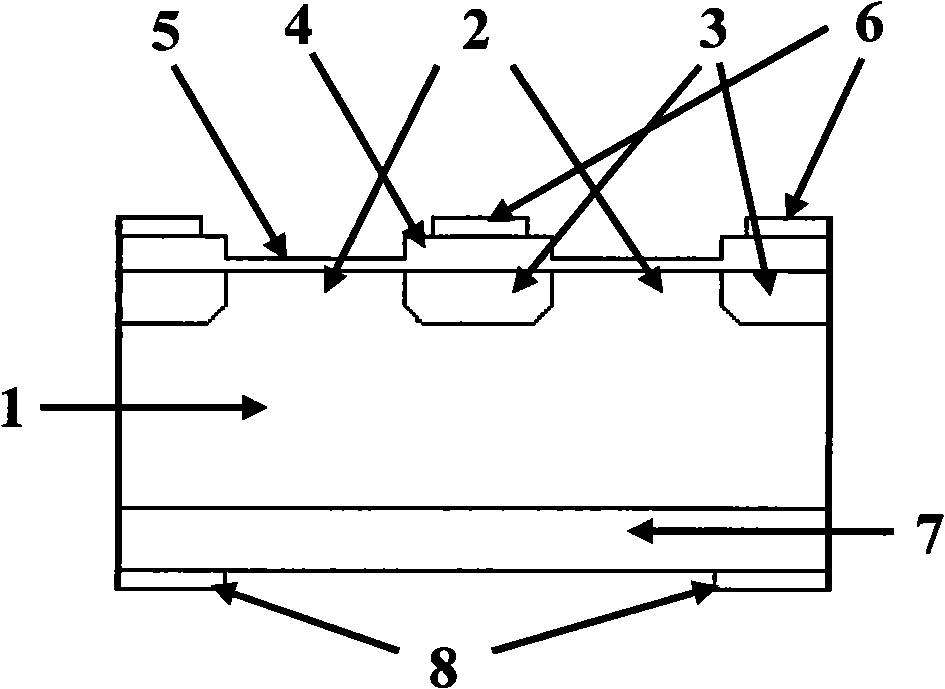 Arrayed optical address electric potential sensor chip and its manufacture method