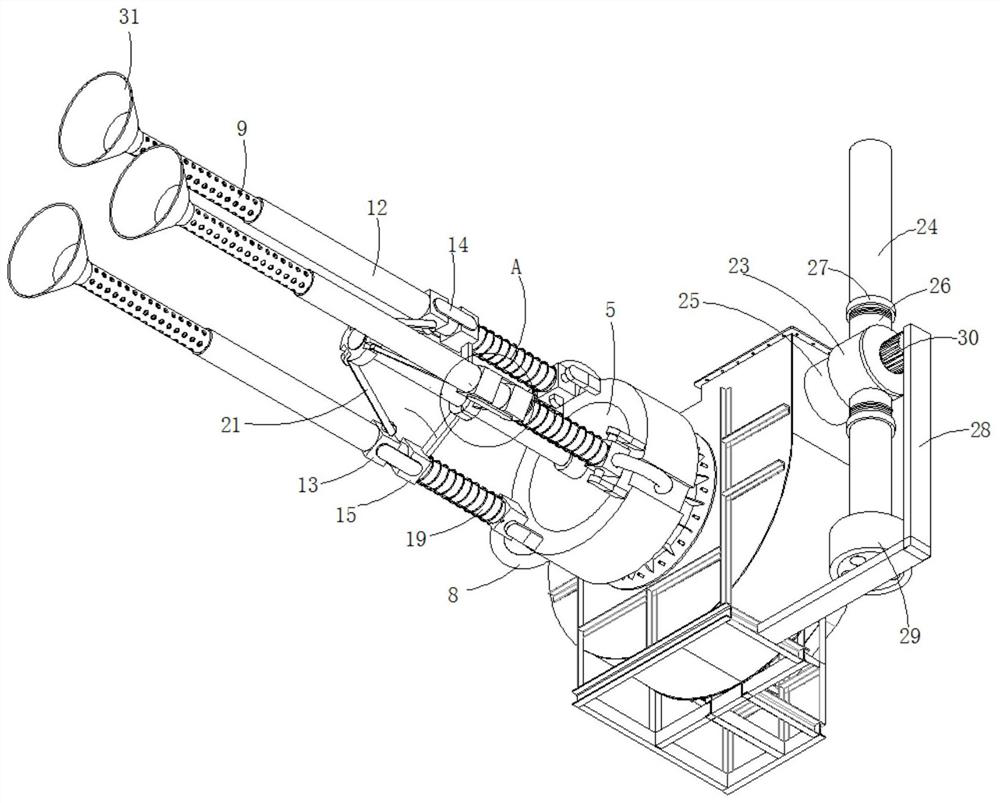 Dust removing equipment for mine and use method thereof