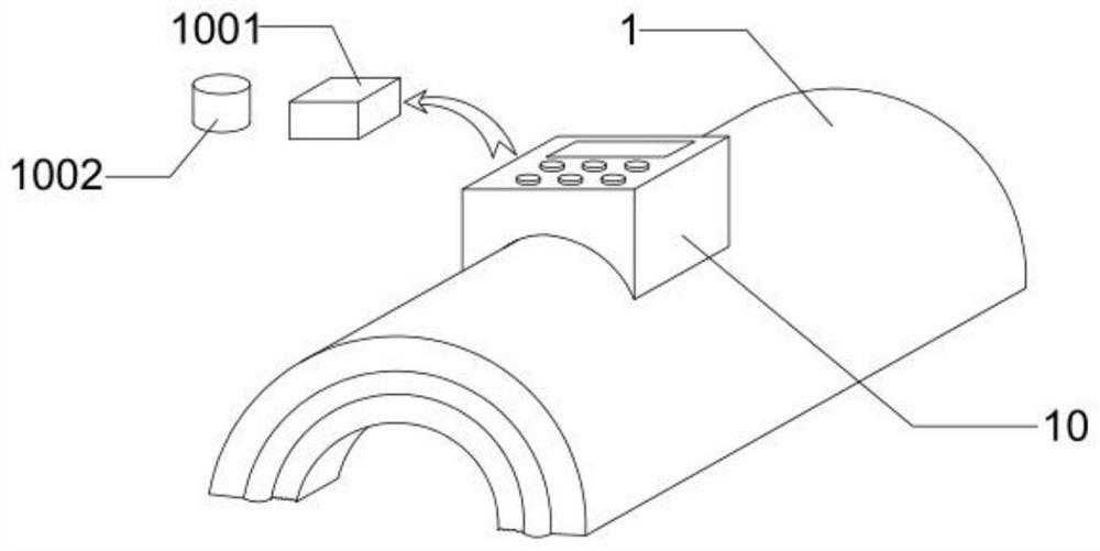 Limb trauma low-temperature sterile protection device for emergency department