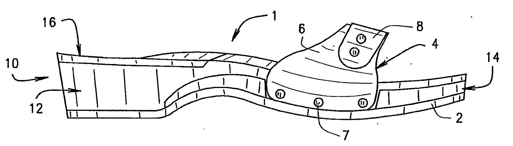 Composite sole assembly