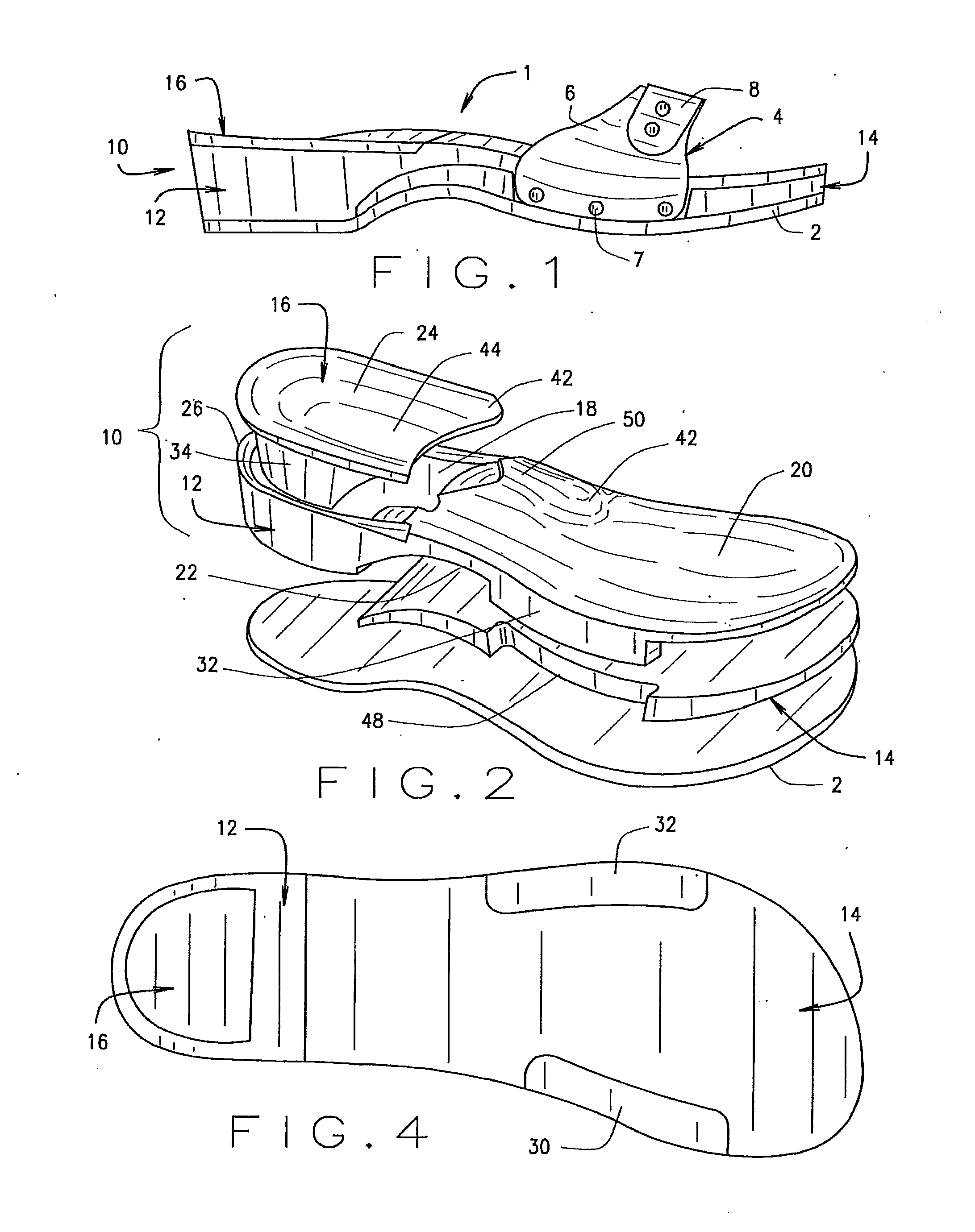 Composite sole assembly