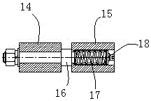 Welding tracking system of variable cross section steel welding device