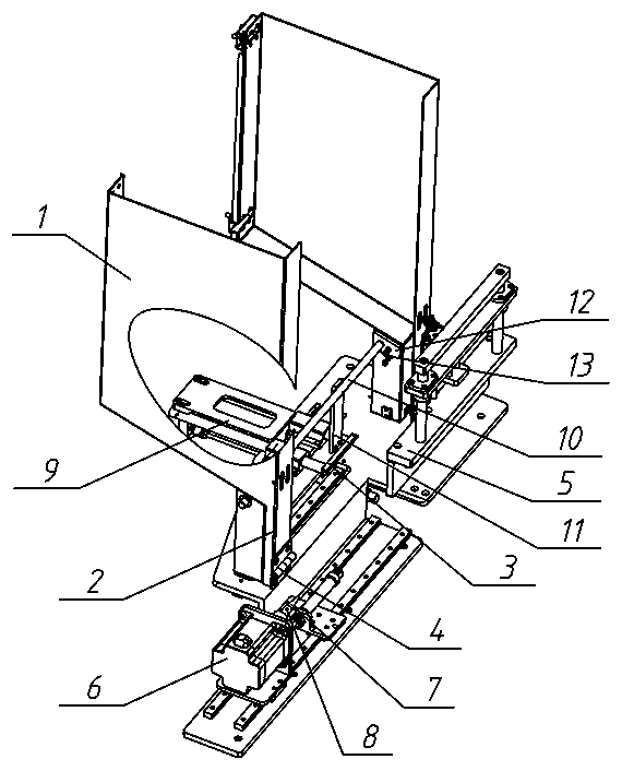 Installation mechanism for handle material guide pipe of fire extinguisher