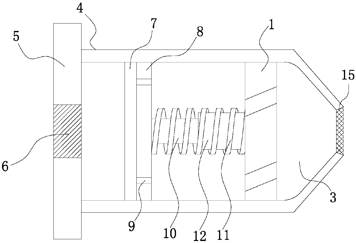 Cyclone for nozzle